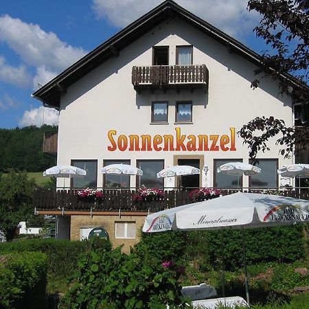 Cafe Pension Sonnenkanzel Staatsbad Brückenau Exteriör bild