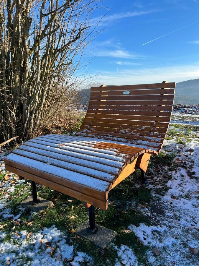 Cafe Pension Sonnenkanzel Staatsbad Brückenau Exteriör bild