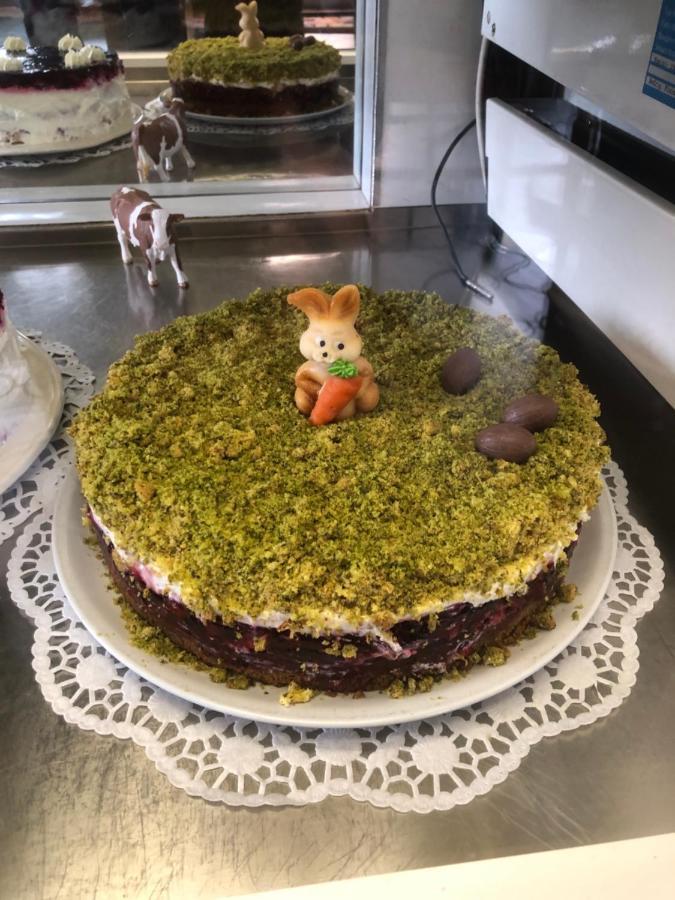 Cafe Pension Sonnenkanzel Staatsbad Brückenau Exteriör bild