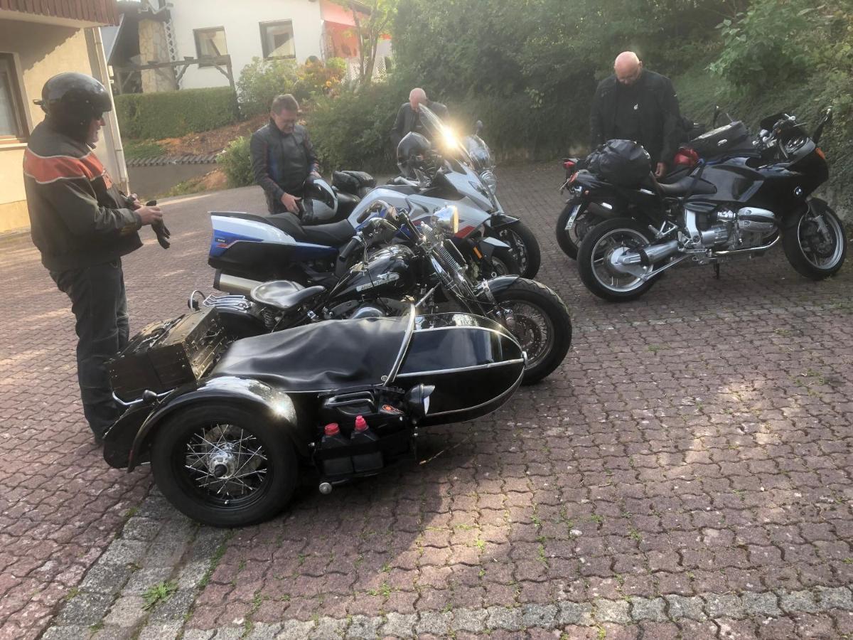 Cafe Pension Sonnenkanzel Staatsbad Brückenau Exteriör bild