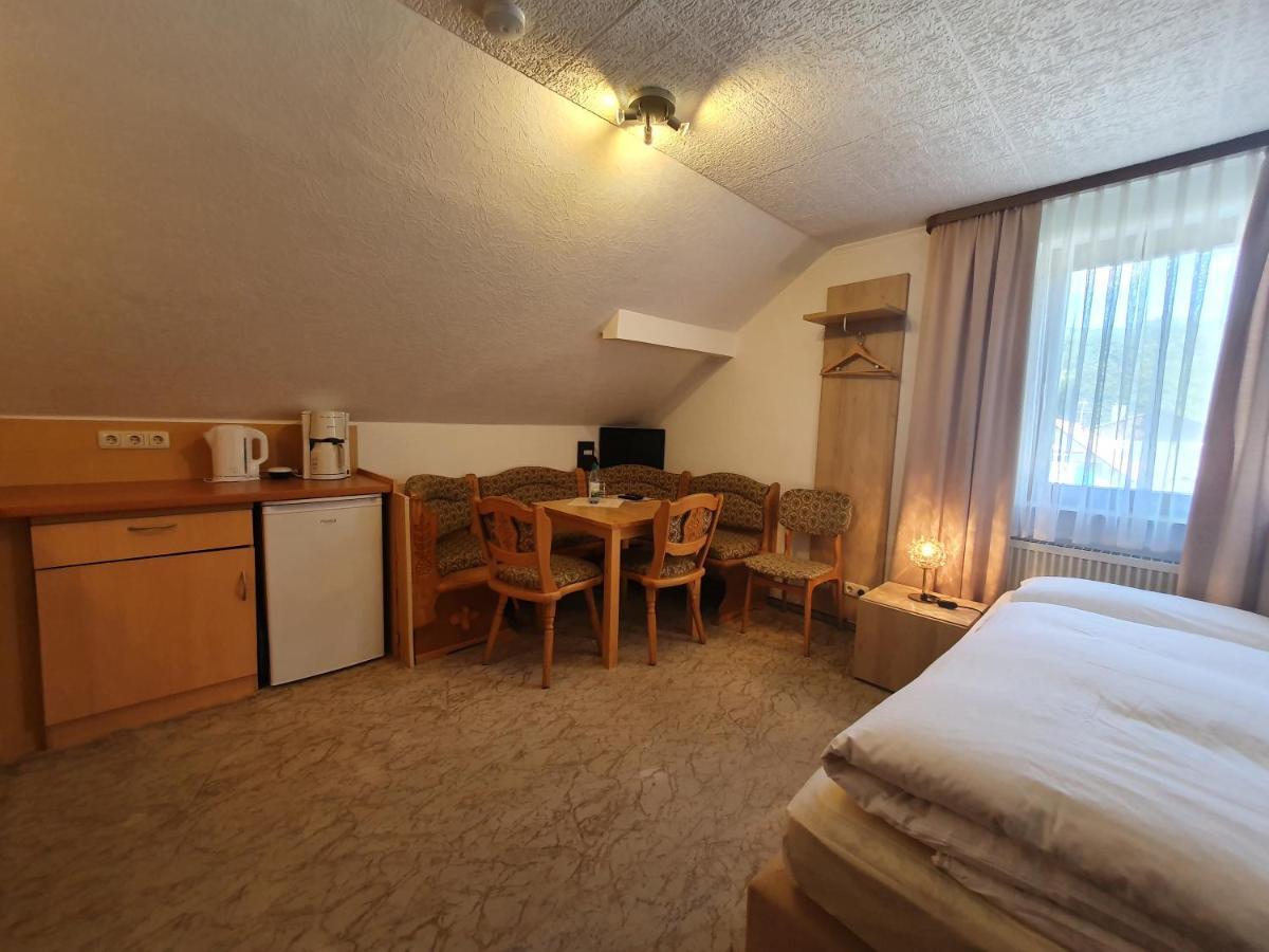 Cafe Pension Sonnenkanzel Staatsbad Brückenau Exteriör bild