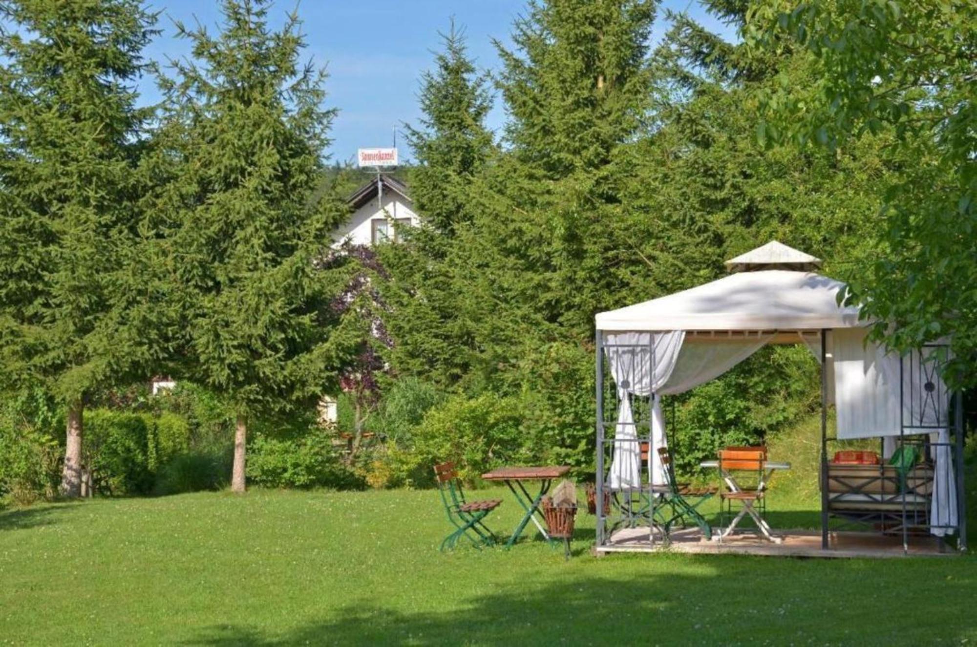Cafe Pension Sonnenkanzel Staatsbad Brückenau Exteriör bild